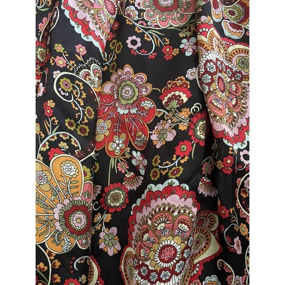 Muse for Boston Proper Women's Silk Halter‎ Paisley Floral Dress Size 2 Small - Picture 4 of 5